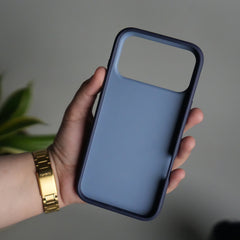 iPhone 17 Pro Matte Shockproof Case with Metal 360° Kickstand