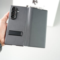 Samsung Galaxy Z Fold 8 Ultra Premium Flip Cover with Kickstand | PU Leather Protective Case