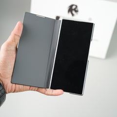 Samsung Galaxy Z Fold 8 Ultra Premium Flip Cover with Kickstand | PU Leather Protective Case
