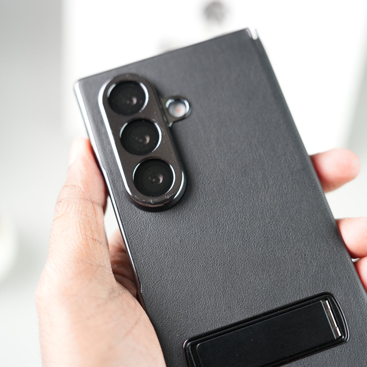 Samsung Galaxy Z Fold 8 Ultra Premium Flip Cover with Kickstand | PU Leather Protective Case
