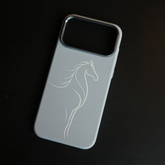 Aramid Design Hard Pc Case for iPhone 18 Pro Max | MagSafe Cover | Horse