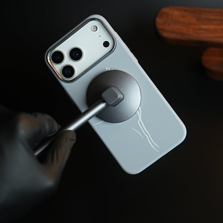 Aramid Design Hard Pc Case for iPhone 17 Pro Max | MagSafe Cover | Horse