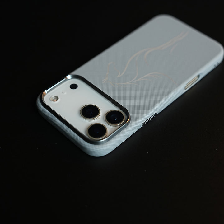 Aramid Design Hard Pc Case for iPhone 17 Pro Max | MagSafe Cover | Horse