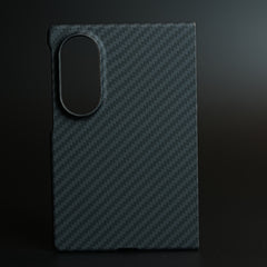 Black Carbon Textured Hard PC Cover for Samsung Galaxy Z Fold 8 with MagSafe | Shockproof Slim Protection