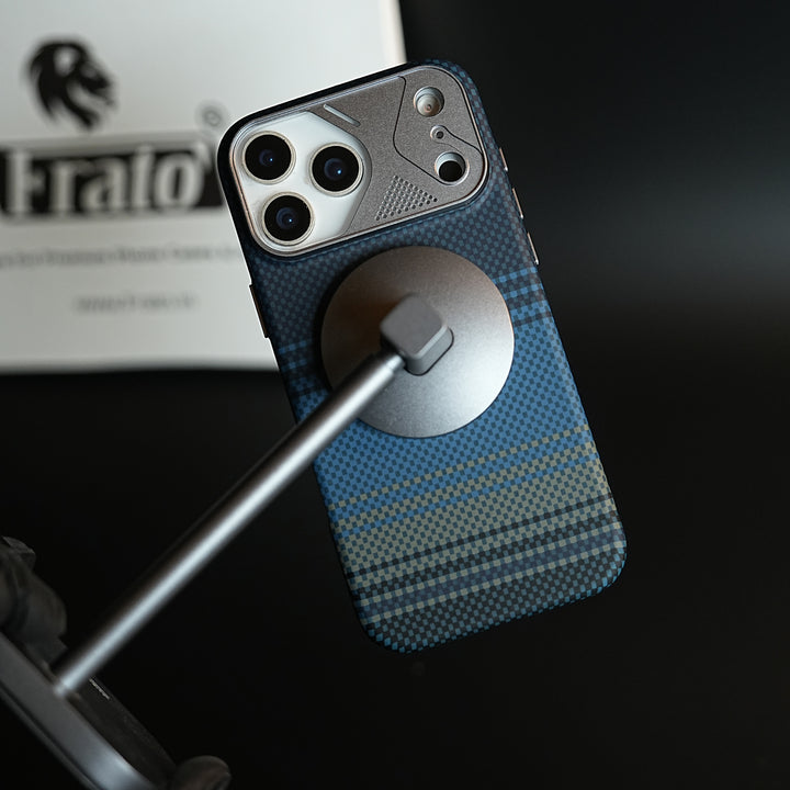 Armid Designer MagSafe Case for 17 Pro with Metal Camera Protection