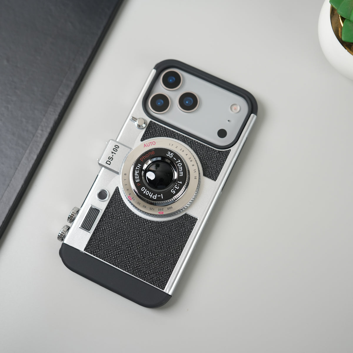 iPhone 17 Series 3D Retro Vintage Camera Case Cover