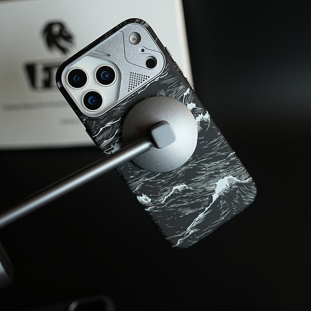 Armid Designer MagSafe Case for 17 Pro with Metal Camera Protection