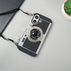 iPhone 17 Series 3D Retro Vintage Camera Case Cover