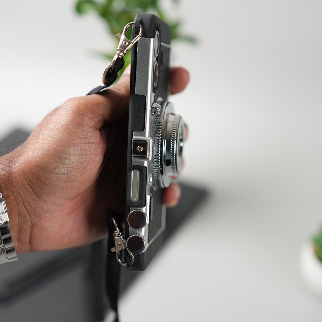 iPhone 3D Retro Vintage Camera Case Cover