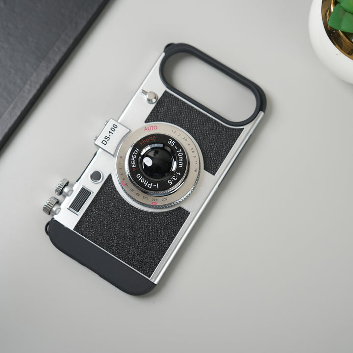 iPhone 17 Series 3D Retro Vintage Camera Case Cover