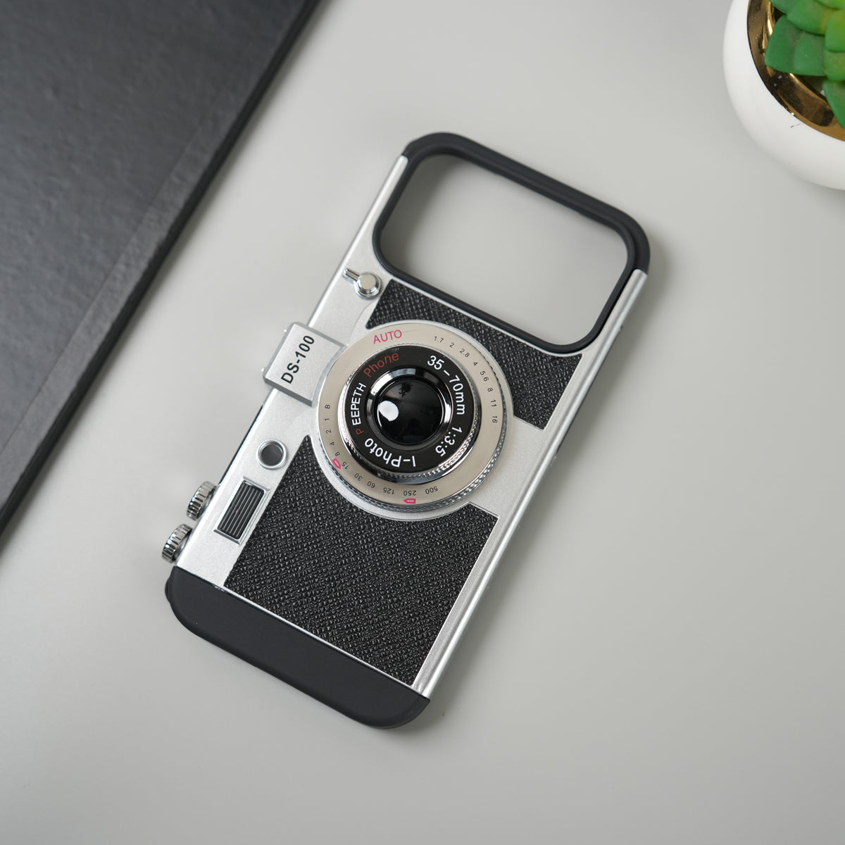 iPhone 17 Series 3D Retro Vintage Camera Case Cover
