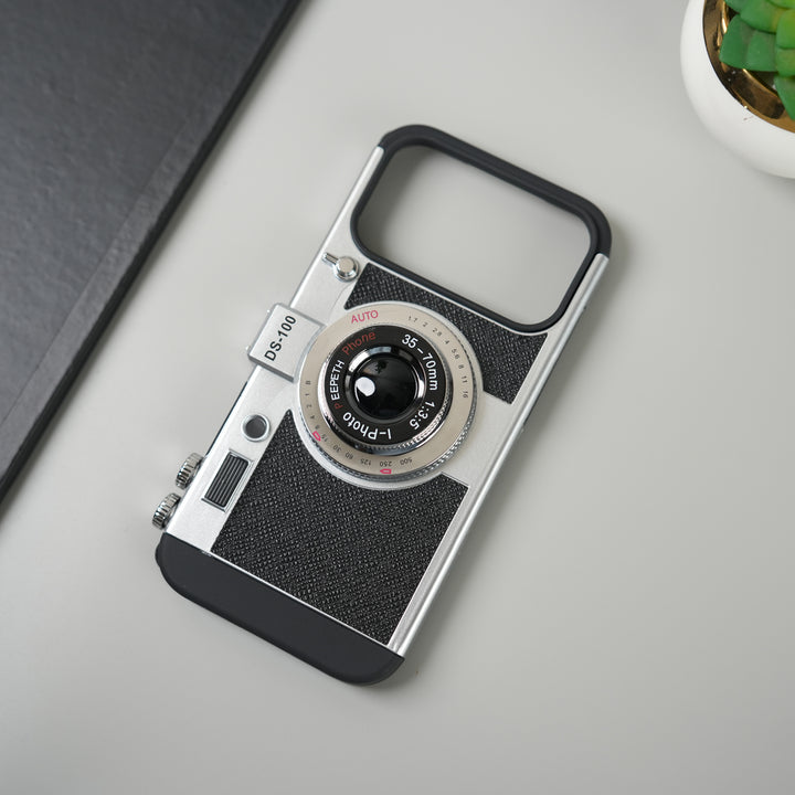 iPhone 17 Series 3D Retro Vintage Camera Case Cover