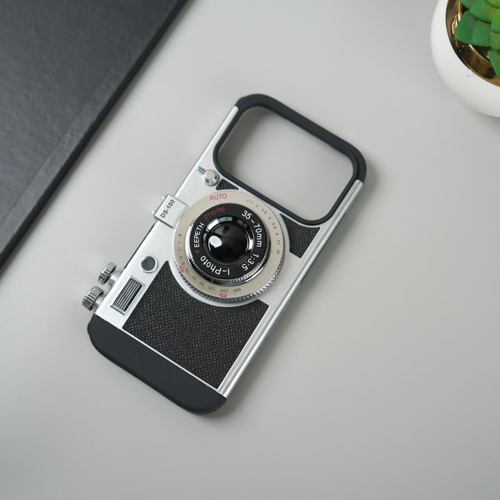 iPhone 17 Series 3D Retro Vintage Camera Case Cover