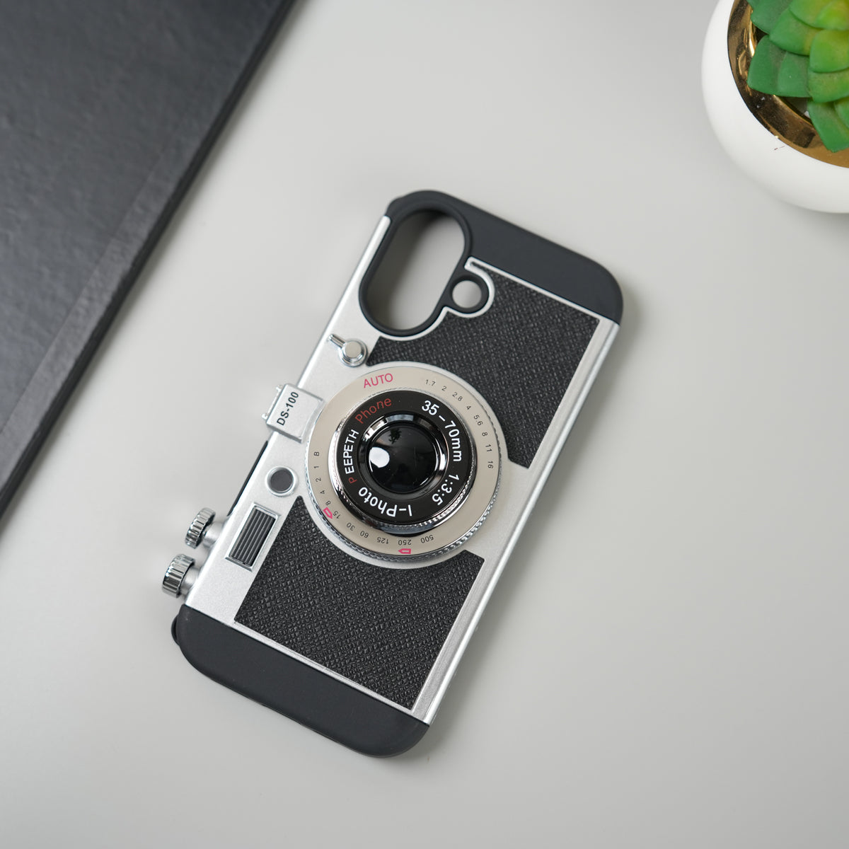 iPhone 17 Series 3D Retro Vintage Camera Case Cover