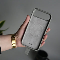 iPhone 17 Air Silicone Case | Magnetic Ring | Silicone Rotating Grip Strap Cover