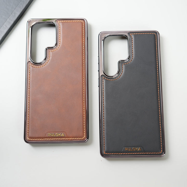 Galaxy S24 Ultra Leather Magsafe Case