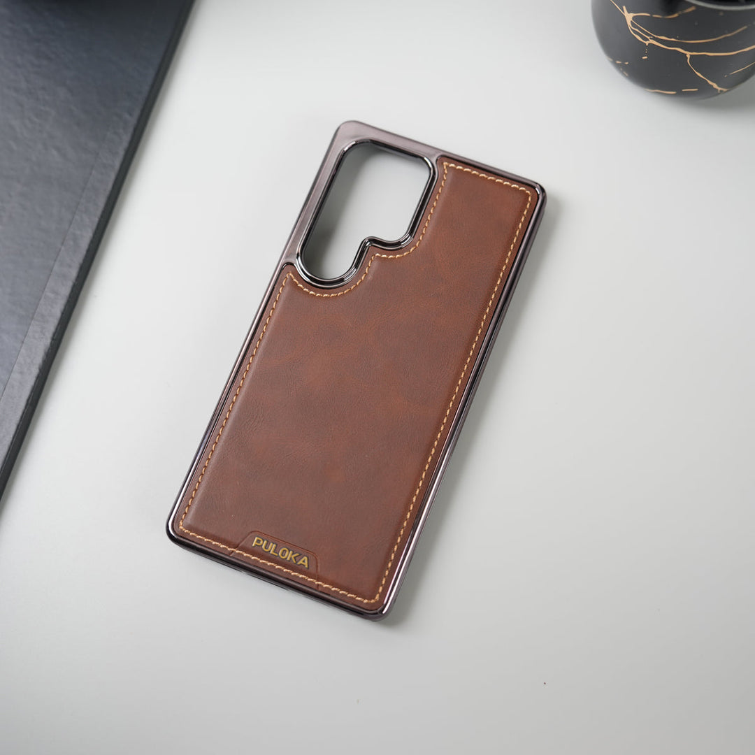 Galaxy S24 Ultra Leather Magsafe Case