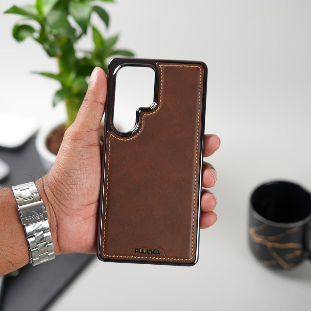 Galaxy S24 Ultra Leather Magsafe Case