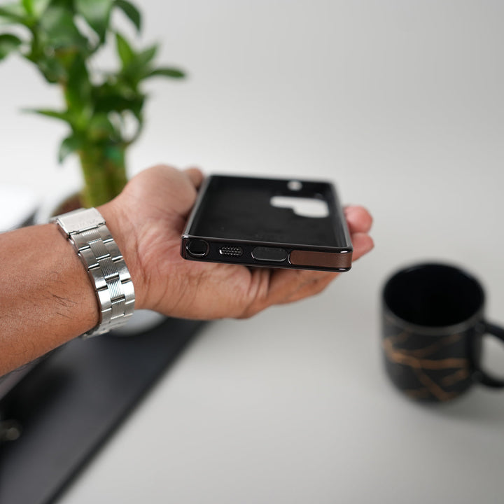 Galaxy S24 Ultra Leather Magsafe Case