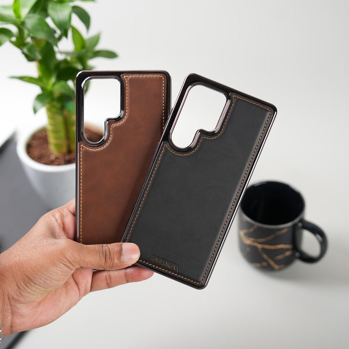 Galaxy S24 Ultra Leather Magsafe Case