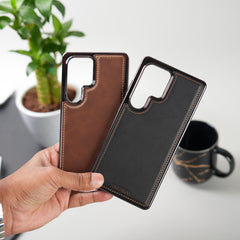 Galaxy S24 Ultra Leather Magsafe Case