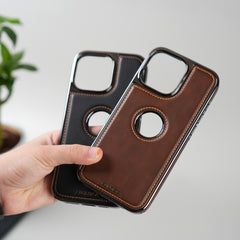 iPhone 15 Series Leather Case