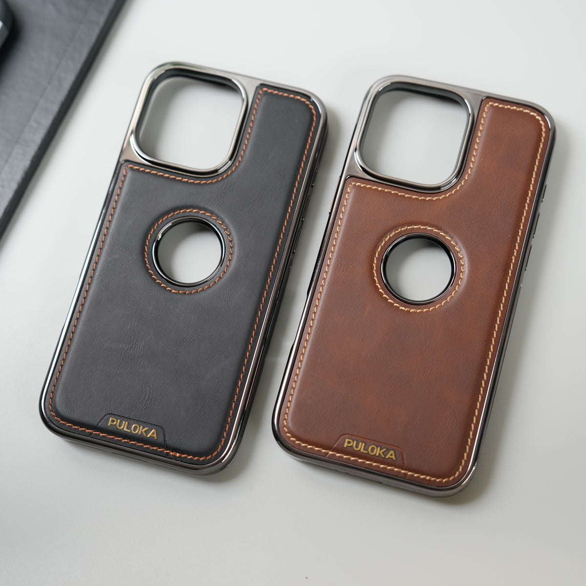 iPhone 15 Series Leather Case