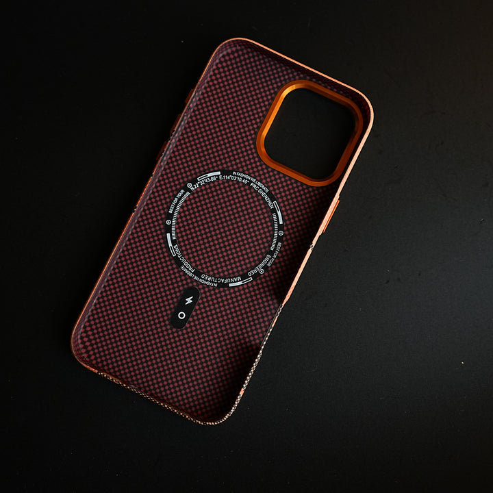 Armid Designer MagSafe Case for 16 Pro Max with Metal Camera Protection