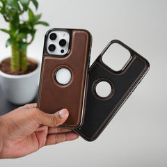 iPhone 15 Series Leather Case