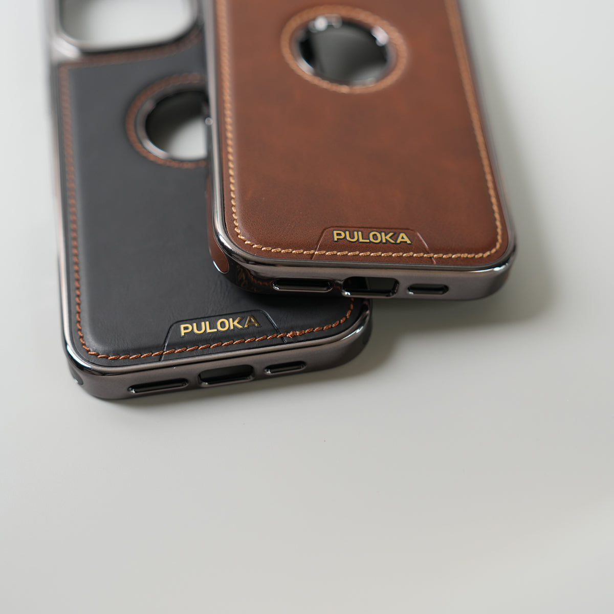 iPhone 15 Series Leather Case