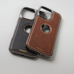 iPhone 15 Series Leather Case