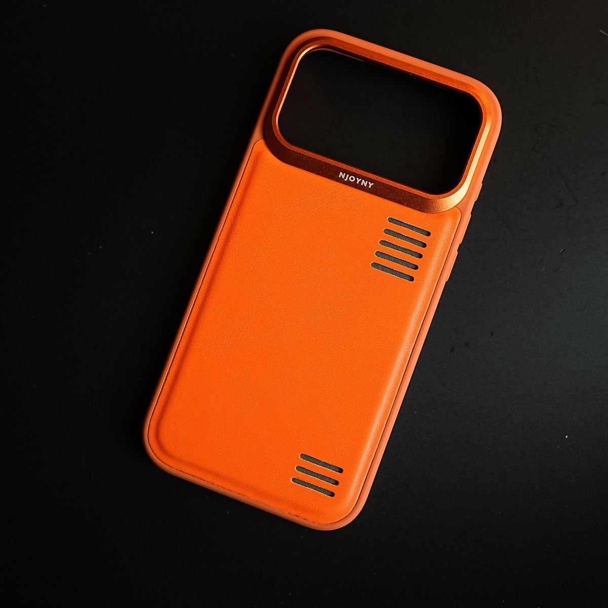 Premium PU Leather Case for iPhone 17 Series | Metal Camera Frame