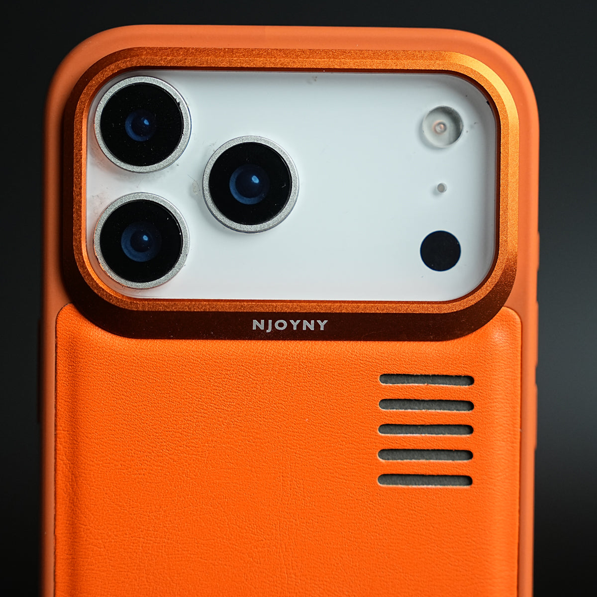 Premium PU Leather Case for iPhone 17 Series | Metal Camera Frame