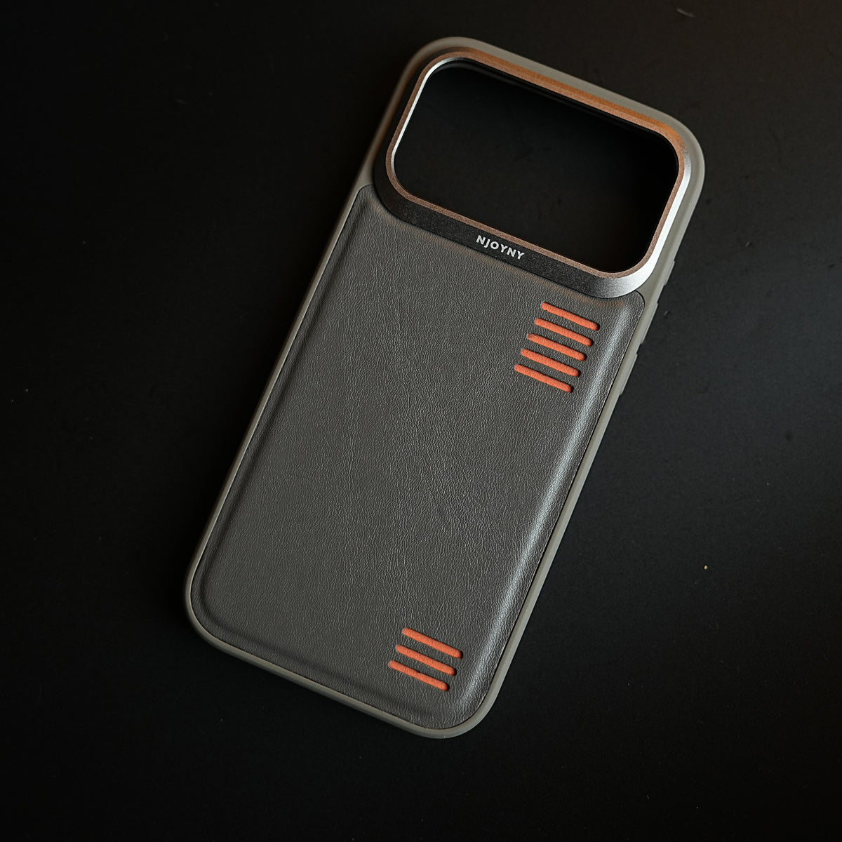 Premium PU Leather Case for iPhone 17 Series | Metal Camera Frame