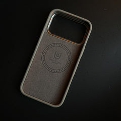 Premium PU Leather Case for iPhone 17 Series | Metal Camera Frame