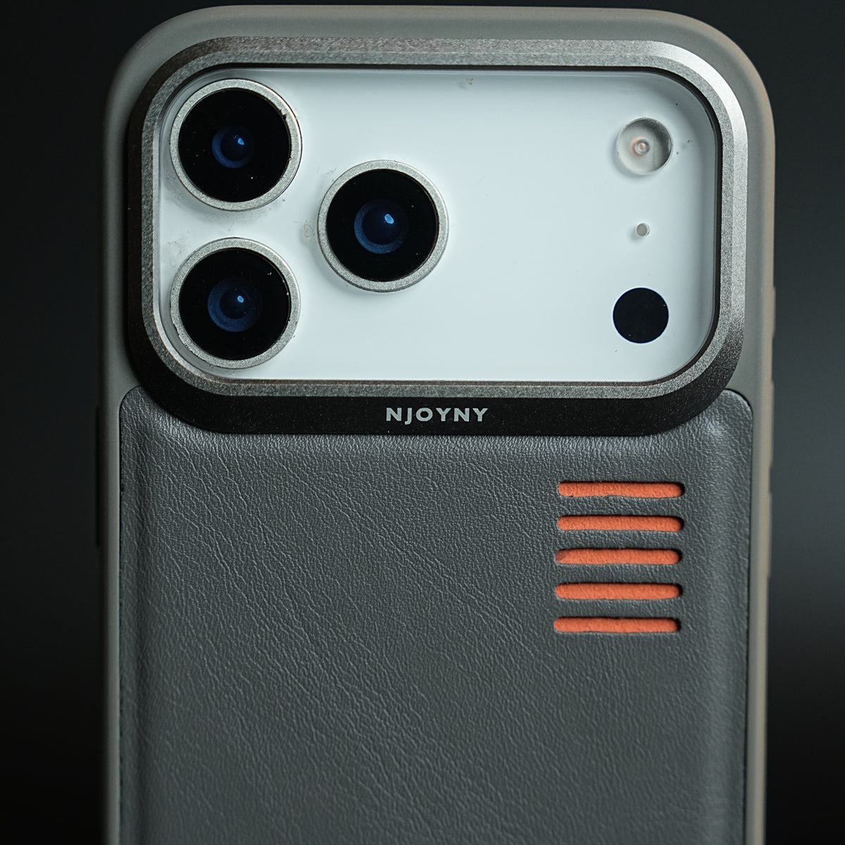 Premium PU Leather Case for iPhone 17 Series | Metal Camera Frame