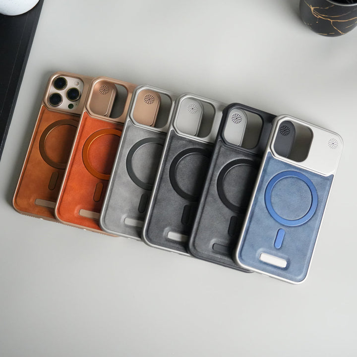 iPhone 16 Series Cover Frameless PU Leather Case