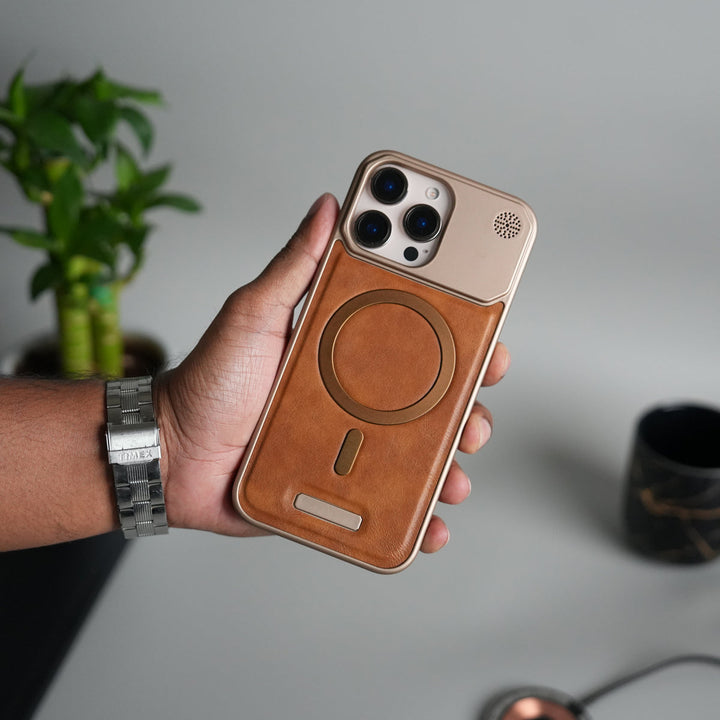 iPhone 16 Series Cover Frameless PU Leather Case