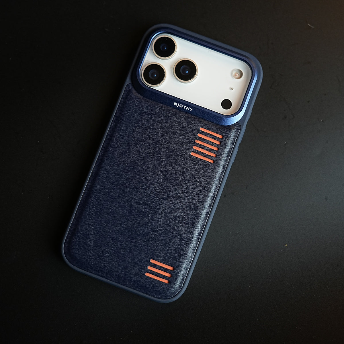 Premium PU Leather Case for iPhone 17 Series | Metal Camera Frame