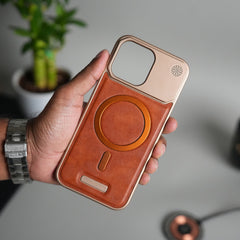 iPhone 16 Series Cover Frameless PU Leather Case