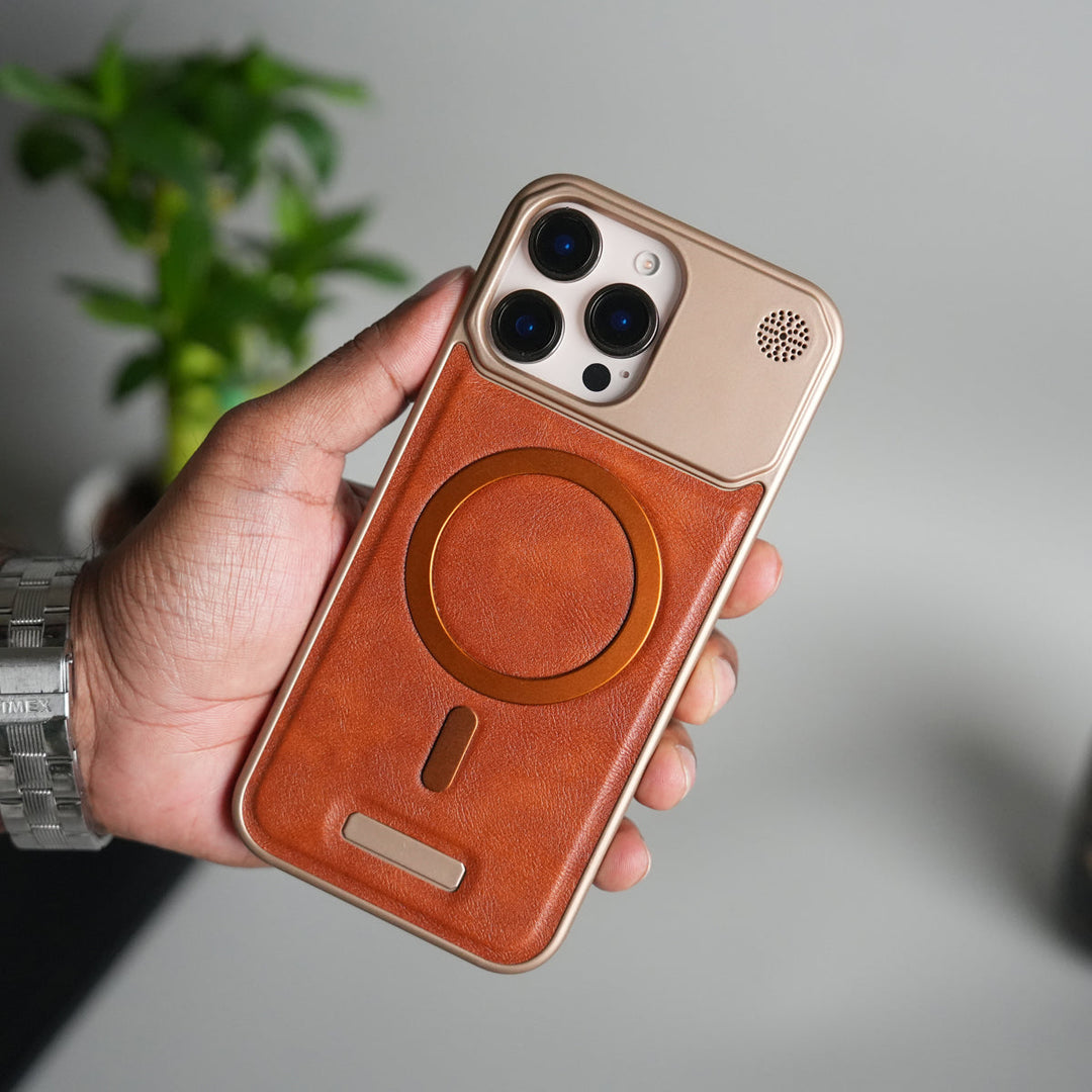 iPhone 16 Series Cover Frameless PU Leather Case