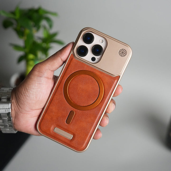 iPhone 16 Series Cover Frameless PU Leather Case