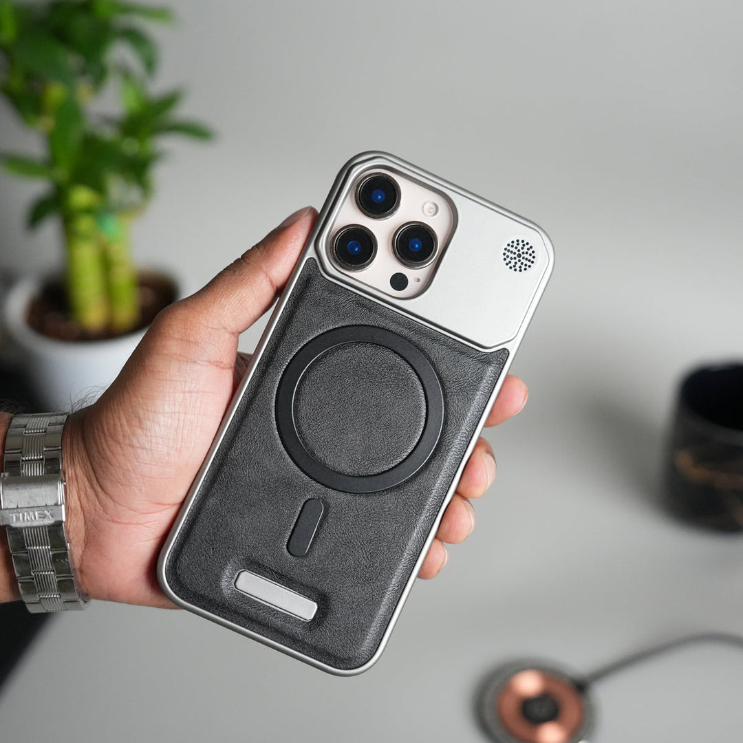 iPhone 15 Series Cover Frameless PU Leather Case