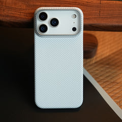 Premium Micro Check Pattern Case for Phone 17 Series | Magsafe Compatibility