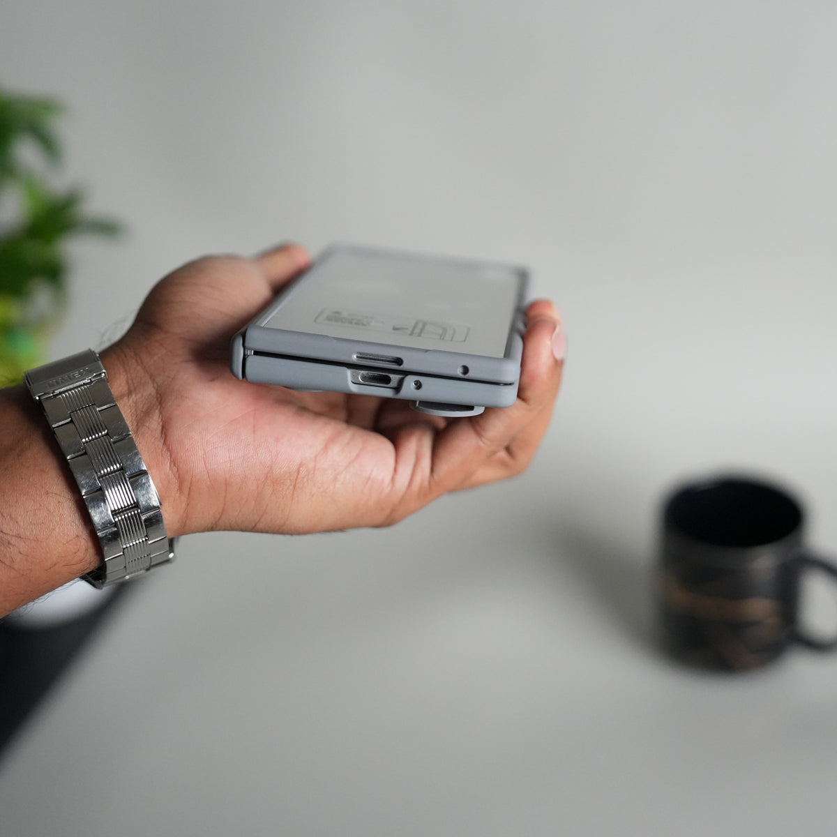 Galaxy Z Fold 6 Case with Front Glass and Kickstand