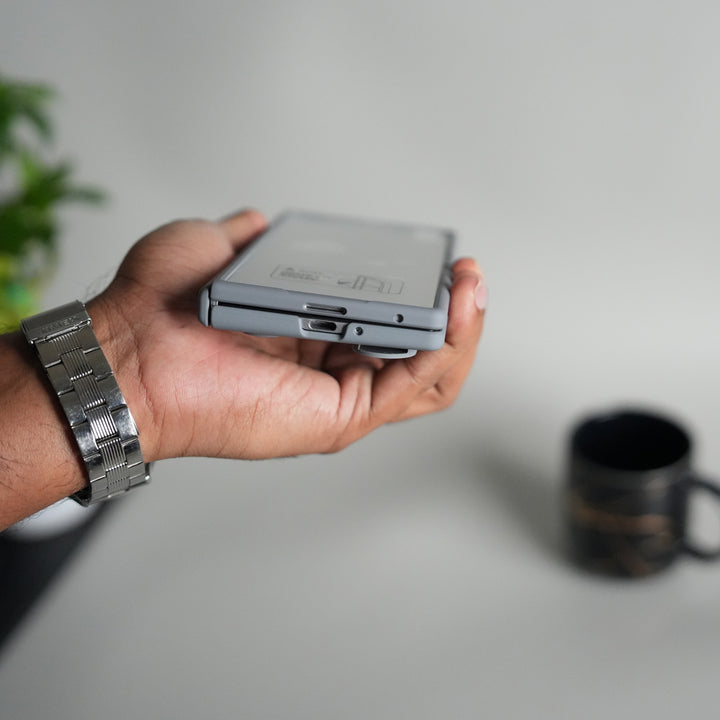 Galaxy Z Fold 7 Case with Front Glass and Kickstand