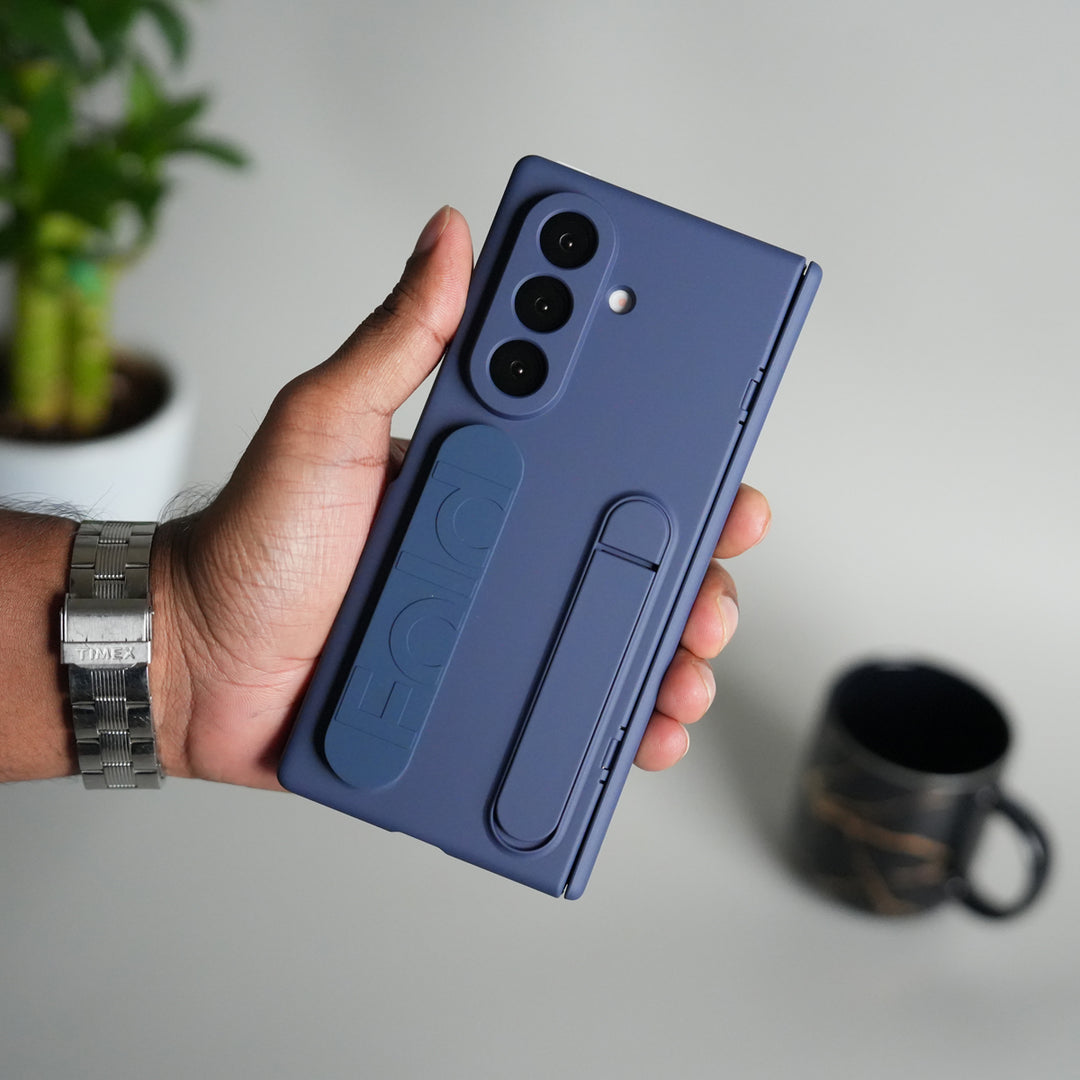 Galaxy Z Fold 7 Case with Front Glass and Kickstand