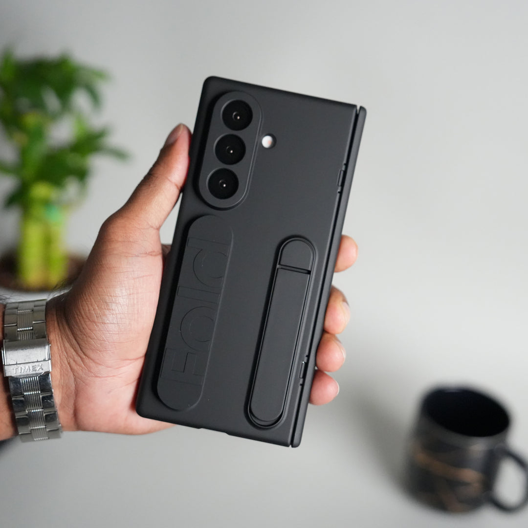 Galaxy Z Fold 7 Case with Front Glass and Kickstand