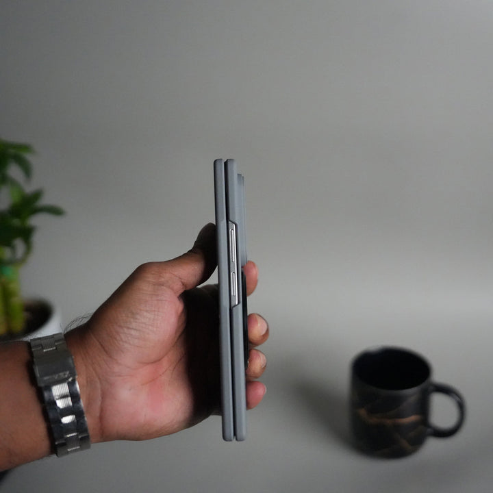 Galaxy Z Fold 7 Case | 360° Rotating Stand | Front Glass Protection