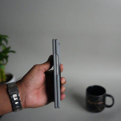 Galaxy Z Fold 5 Case | 360° Rotating Stand + Front Glass Cover